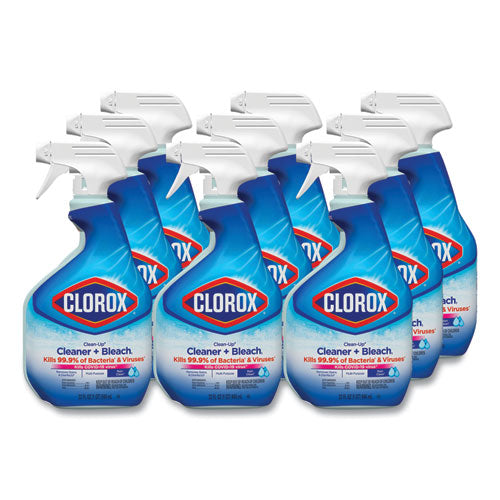 Clorox® Clean-up Cleaner + Bleach, 32 Oz Spray Bottle, Fresh Scent, 9-carton freeshipping - TVN Wholesale
