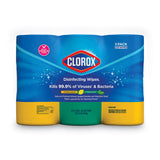 Clorox® Disinfecting Wipes, 7 X 8, Fresh Scent-citrus Blend, 75-canister, 3-pk freeshipping - TVN Wholesale
