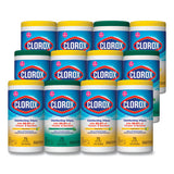 Clorox® Disinfecting Wipes, 7x8, Fresh Scent-citrus Blend, 75-canister, 3-pk, 4 Packs-ct freeshipping - TVN Wholesale