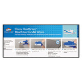 Clorox® Healthcare® Bleach Germicidal Wipes, 12 X 12, Unscented, 110-canister, 2-carton freeshipping - TVN Wholesale