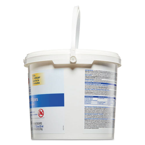 Clorox® Healthcare® Bleach Germicidal Wipes, 12 X 12, Unscented, 110-bucket freeshipping - TVN Wholesale