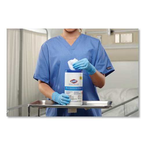 Clorox® Healthcare® Bleach Germicidal Wipes, 6 X 5, Unscented, 150-canister, 6 Canisters-carton freeshipping - TVN Wholesale