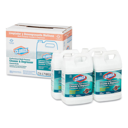 Clorox® Professional Multi-purpose Cleaner And Degreaser Concentrate, 1 Gal, 4-carton freeshipping - TVN Wholesale