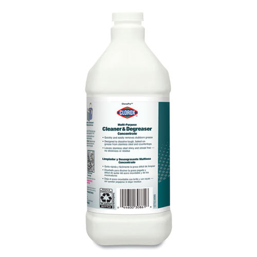 Clorox® Professional Multi-purpose Cleaner And Degreaser Concentrate, 1 Gal freeshipping - TVN Wholesale