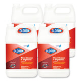 Clorox® Professional Floor Cleaner And Degreaser Concentrate, 1 Gal Bottle, 4-carton freeshipping - TVN Wholesale
