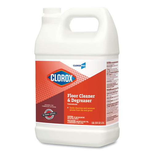 Clorox® Professional Floor Cleaner And Degreaser Concentrate, 1 Gal Bottle freeshipping - TVN Wholesale