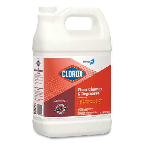 Clorox® Professional Floor Cleaner And Degreaser Concentrate, 1 Gal Bottle freeshipping - TVN Wholesale