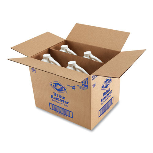 Clorox® Urine Remover For Stains And Odors, 128 Oz Refill Bottle, 4-carton freeshipping - TVN Wholesale