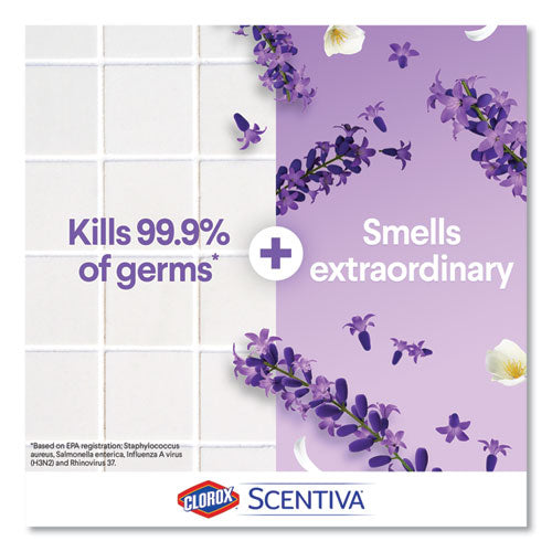 Clorox® Scentiva Multi Surface Cleaner, Tuscan Lavender And Jasmine, 32oz, Spray Bottle freeshipping - TVN Wholesale