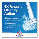 Clorox® Disinfecting Toiletwand Refill Heads, Blue-white, 10-pack, 6 Packs-carton freeshipping - TVN Wholesale