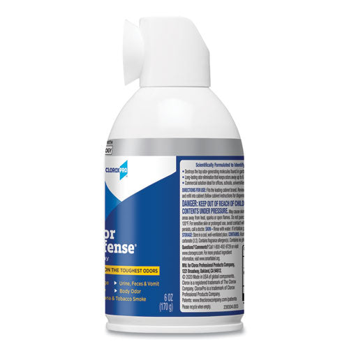 Clorox® Commercial Solutions Odor Defense Wall Mount Refill, Clean Air Scent, 6 Oz Aerosol Spray freeshipping - TVN Wholesale