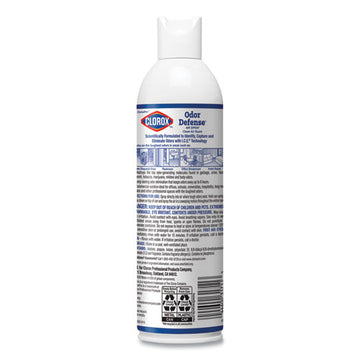 Clorox® Commercial Solutions Odor Defense, Clean Air, 14 Oz Aerosol Spray, 12-carton freeshipping - TVN Wholesale