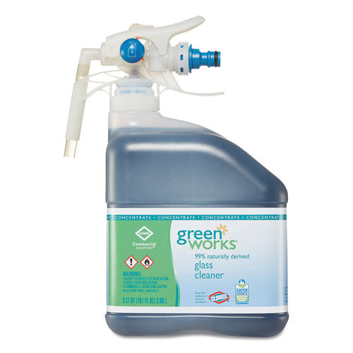Green Works® Glass Cleaner Concentrate, Original, 101 Oz Bottle, 2-carton freeshipping - TVN Wholesale
