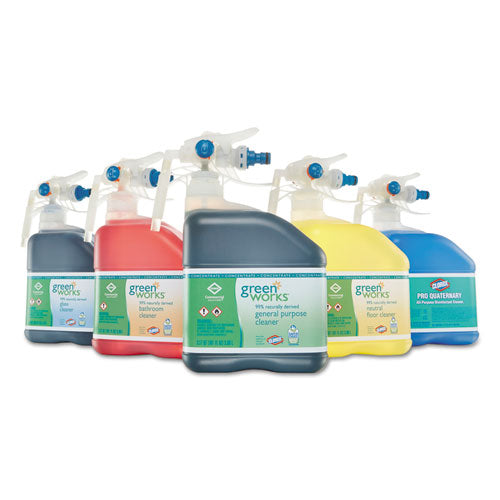 Green Works® Glass Cleaner Concentrate, Original, 101 Oz Bottle, 2-carton freeshipping - TVN Wholesale