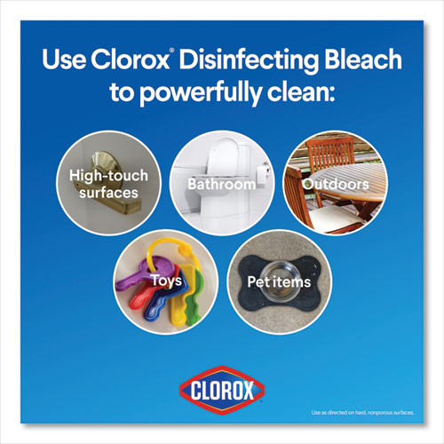 Clorox® Regular Bleach With Cloromax Technology, 24 Oz Bottle, 12-carton freeshipping - TVN Wholesale