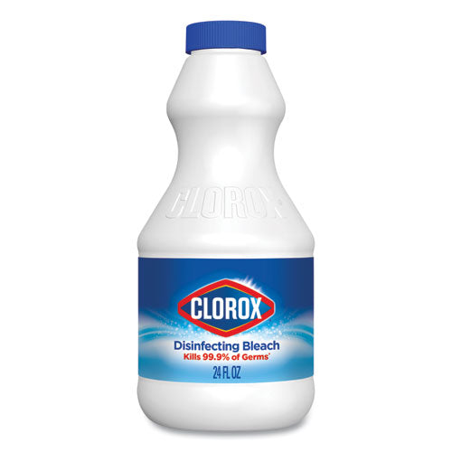 Clorox® Regular Bleach With Cloromax Technology, 24 Oz Bottle, 12-carton freeshipping - TVN Wholesale