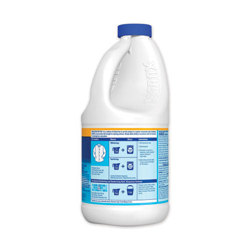 Clorox® Regular Bleach With Cloromax Technology, 43 Oz Bottle, 6-carton freeshipping - TVN Wholesale