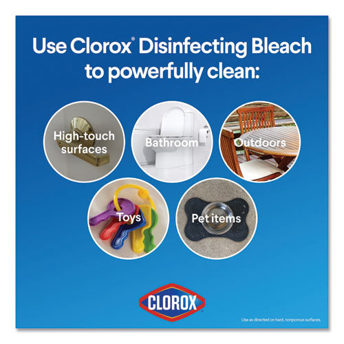 Clorox® Regular Bleach With Cloromax Technology, 81 Oz Bottle, 6-carton freeshipping - TVN Wholesale
