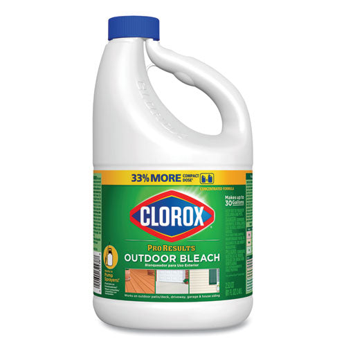 Clorox® Outdoor Bleach, 81 Oz Bottle, 6-carton freeshipping - TVN Wholesale
