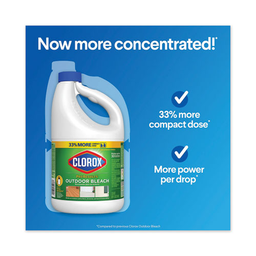 Clorox® Outdoor Bleach, 81 Oz Bottle, 6-carton freeshipping - TVN Wholesale