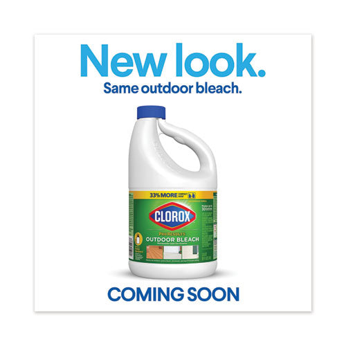 Clorox® Outdoor Bleach, 81 Oz Bottle, 6-carton freeshipping - TVN Wholesale