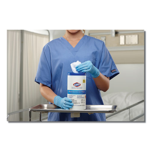 Clorox® Healthcare® Bleach Germicidal Wipes, 6.75 X 9, Unscented, 70-canister freeshipping - TVN Wholesale