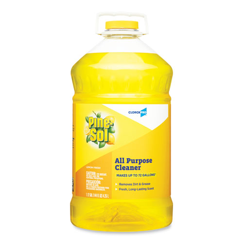 Pine-Sol® All Purpose Cleaner, Lemon Fresh, 144 Oz Bottle freeshipping - TVN Wholesale