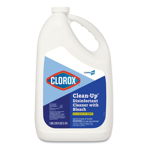 Clorox® Clean-up Disinfectant Cleaner With Bleach, Fresh, 128 Oz Refill Bottle freeshipping - TVN Wholesale