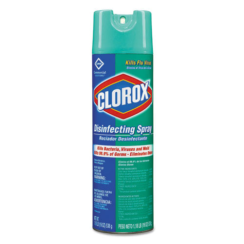 Clorox® Disinfecting Spray, Fresh, 19 Oz Aerosol Spray freeshipping - TVN Wholesale