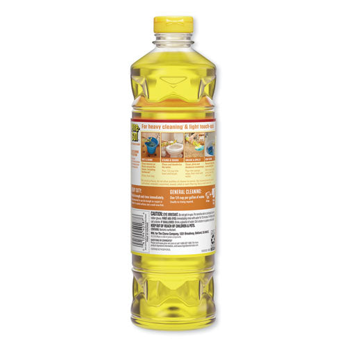 Pine-Sol® Multi-surface Cleaner, Lemon Fresh, 28 Oz Bottle, 12-carton freeshipping - TVN Wholesale