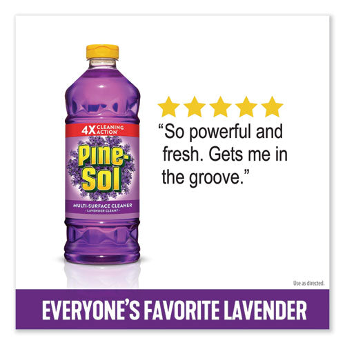 Pine-Sol® Multi-surface Cleaner, Lavender, 48oz Bottle, 8-carton freeshipping - TVN Wholesale