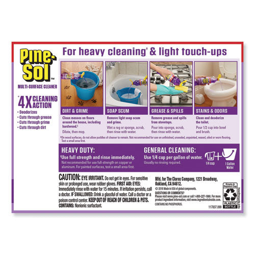 Pine-Sol® Multi-surface Cleaner, Lavender, 48oz Bottle, 8-carton freeshipping - TVN Wholesale