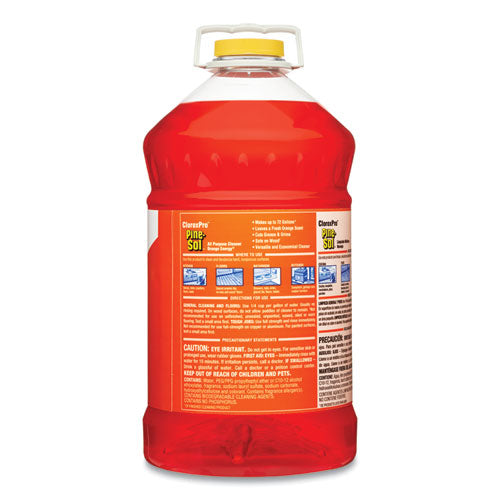 Pine-Sol® All Purpose Cleaner, Orange Energy, 144 Oz Bottle freeshipping - TVN Wholesale