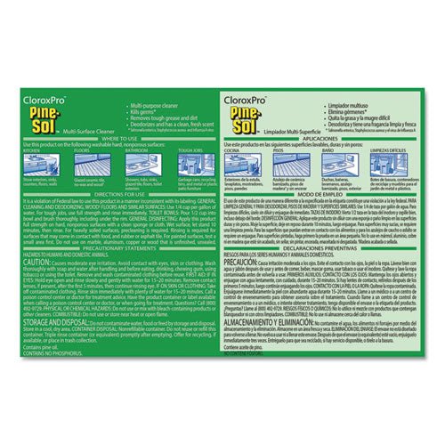Pine-Sol® Multi-surface Cleaner Disinfectant, Pine, 60oz Bottle, 6 Bottles-carton freeshipping - TVN Wholesale