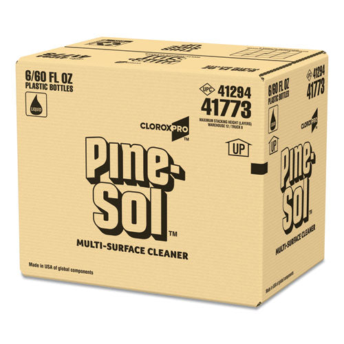 Pine-Sol® Multi-surface Cleaner Disinfectant, Pine, 60oz Bottle, 6 Bottles-carton freeshipping - TVN Wholesale
