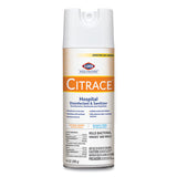 Clorox® Healthcare® Citrace Hospital Disinfectant And Deodorizer, Citrus, 14 Oz Aerosol Spray, 12-carton freeshipping - TVN Wholesale