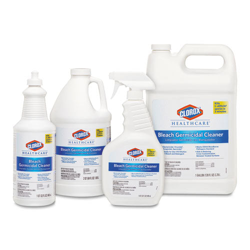 Clorox® Healthcare® Bleach Germicidal Cleaner, 32 Oz Spray Bottle freeshipping - TVN Wholesale
