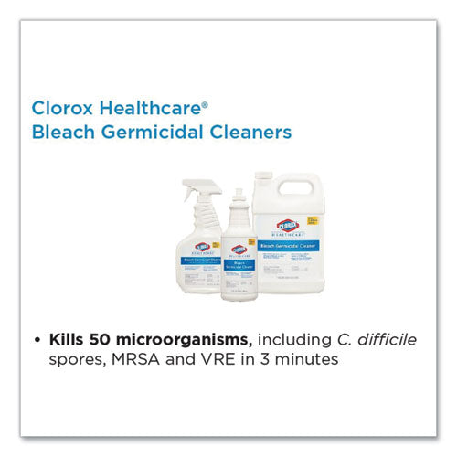 Clorox® Healthcare® Bleach Germicidal Cleaner, 32 Oz Spray Bottle freeshipping - TVN Wholesale