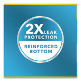 Glad® Forceflexplus Odorshield Tall Kitchen Drawstring Trash Bags, 13 Gal, 0.9 Mil, 24" X 28", White, 204-carton freeshipping - TVN Wholesale