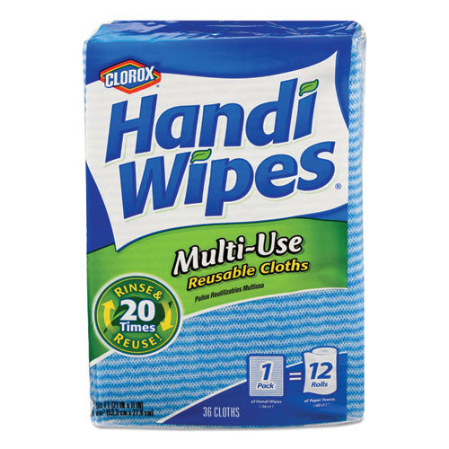 Clorox® Handi Wipes, 21 X 11, Blue, 36 Wipes-pack, 4 Packs-carton freeshipping - TVN Wholesale