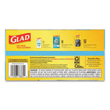 Glad® Odorshield Tall Kitchen Drawstring Bags, 13 Gal, 0.78 Mil, 24" X 27.38", White, 240-carton freeshipping - TVN Wholesale
