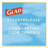 Glad® Odorshield Tall Kitchen Drawstring Bags, 13 Gal, 0.78 Mil, 24" X 27.38", White, 240-carton freeshipping - TVN Wholesale