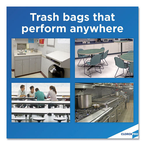 Glad® Tall Kitchen Drawstring Trash Bags, 13 Gal, 0.72 Mil, 24" X 27.38", Gray, 400-carton freeshipping - TVN Wholesale