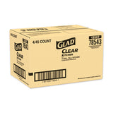 Glad® Recycling Tall Kitchen Drawstring Trash Bags, 13 Gal, 0.9 Mil, 24" X 27.38", Clear, 180-carton freeshipping - TVN Wholesale