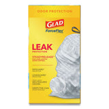 Glad® Odorshield Tall Kitchen Drawstring Bags, 13 Gal, 0.72 Mil, 24" X 27.38", White, 240-carton freeshipping - TVN Wholesale