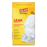 Glad® Odorshield Tall Kitchen Drawstring Bags, 13 Gal, 0.95 Mil, 24" X 27.38", White, 80-box freeshipping - TVN Wholesale