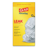 Glad® Tall Kitchen Drawstring Trash Bags, 13 Gal, 0.72 Mil, 23.75" X 24.88", White, 240-carton freeshipping - TVN Wholesale