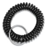 CONTROLTEK® Wrist Key Coil Key Organizers, Black, 12-pack freeshipping - TVN Wholesale