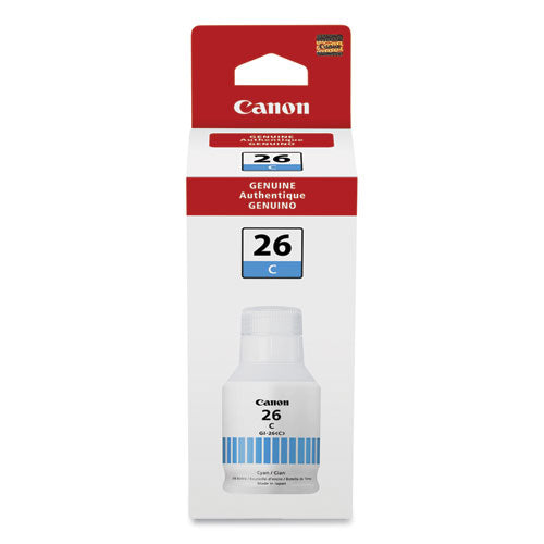Canon® 4421c001 (gi-26) Ink, 14,000 Page-yield, Cyan freeshipping - TVN Wholesale