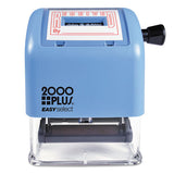 COSCO 2000PLUS® Es Dater, Date Only, 0.16 X 0.94, Black freeshipping - TVN Wholesale